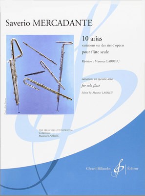 10 ARIAS VARIATIONS SUR DES AIRS DOPERAS SOLO FL