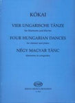 KOKAI - 4 HUNGARIAN DANCES FOR CLARINET/PIANO