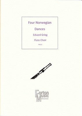FOUR NORWEGIAN DANCES FLUTE CHOIR