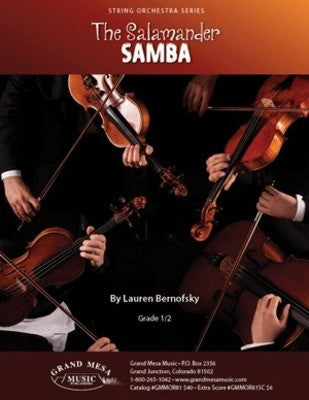 THE SALAMANDER SAMBA FOR STRING ORCHESTRA SO0.5 SC/PTS