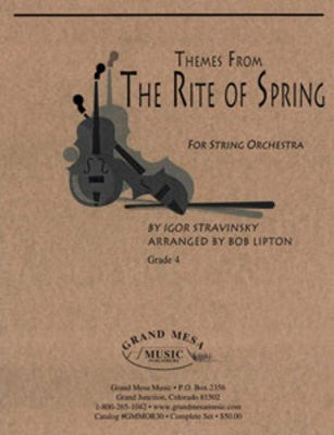THEMES FROM THE RITE OF SPRING STRING ORCHESTRA SO SCORE