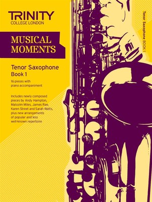 MUSICAL MOMENTS TENOR SAX BK 1 SAX/PNO