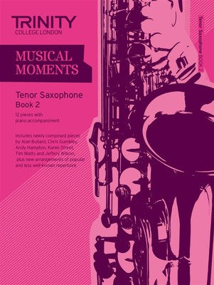 MUSICAL MOMENTS TENOR SAX BK 2 SAX/PNO