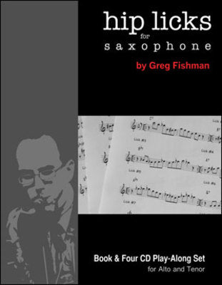 HIP LICKS FOR SAXOPHONE BK/4CDS