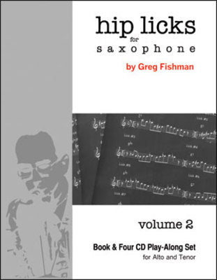 HIP LICKS FOR SAXOPHONE V2 BK/4CDS
