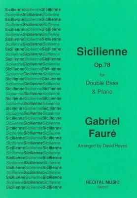 SICILIENNE OP 78 DB/PNO ARR HEYES