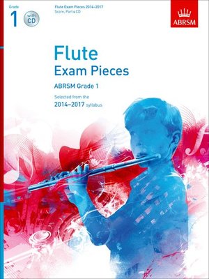 A B FLUTE EXAM PIECES 2014-17 GR 1 FL/PNO BK/CD