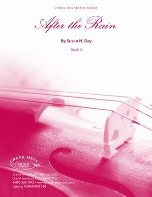 AFTER THE RAIN FOR STRING ORCHESTRA SO3 SCORE