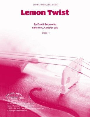 LEMON TWIST FOR STRING ORCHESTRA SO1.5 SCORE