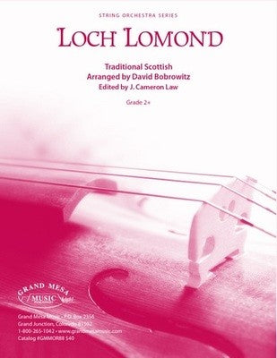 LOCH LOMOND FOR STRING ORCHESTRA SO2.5 SCORE