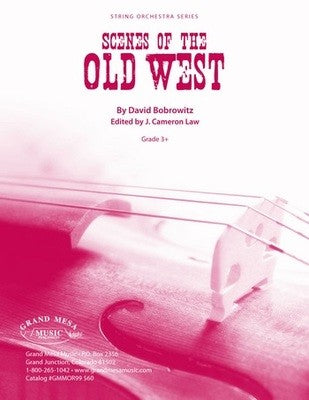 SCENES OF THE OLD WEST FOR STRING ORCHESTRA SO3.5 SC/PTS