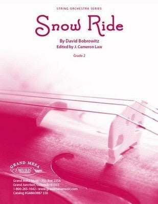 SNOW RIDE FOR STRING ORCHESTRA SO2 SCORE
