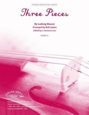 THREE PIECES FOR STRING ORCHESTRA SO3 SCORE
