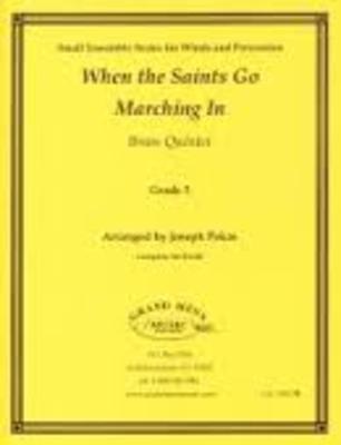 WHEN THE SAINTS GO MARCHING IN BRASS QUINTET GR