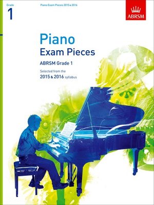 ABRSM PIANO EXAM PIECES 2015-2016 GR 1