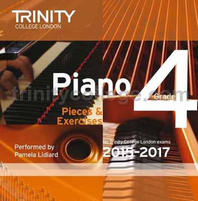 PIANO PIECES & EXERCISES GR 4 2015-2017 CD