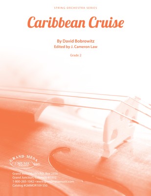 CARRIBEAN CRUISE FOR STRING ORCHESTRA SO2 SC/PTS