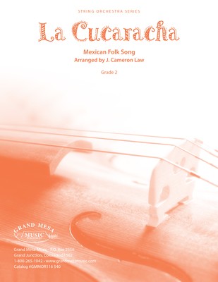 LA CUCHARACHA FOR STRING ORCHESTRA SO2 SC/PTS