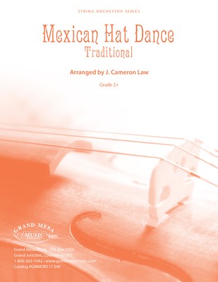 MEXICAN HAT DANCE FOR STRING ORCHESTRA SO2.5 SC/PTS