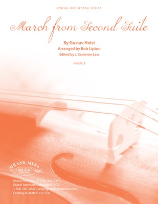 MARCH FROM SECOND SUITE FOR STRING ORCHESTRA SO3 SC/PTS