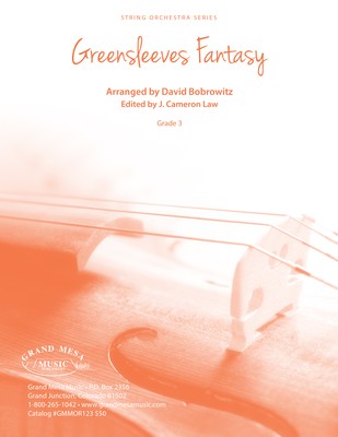 GREENSLEEVES FANTASY FOR STRING ORCHESTRA SO3 SC/PTS