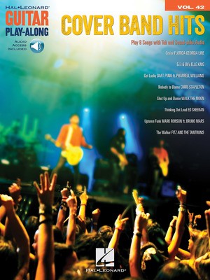 COVER BAND HITS GUITAR PLAYALONG V42 BK/OLA