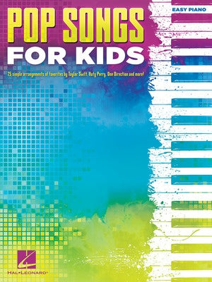 POP SONGS FOR KIDS EASY PIANO
