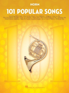 101 POPULAR SONGS FOR HORN