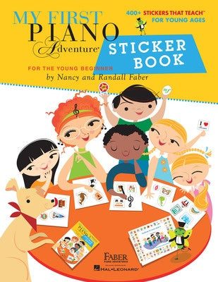 MY FIRST PIANO ADVENTURE STICKER BOOK