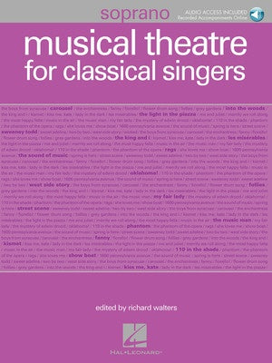 MUSICAL THEATRE FOR CLASSICAL SINGERS SOPRANO BK/OLA