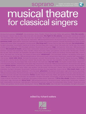 MUSICAL THEATRE FOR CLASSICAL SINGERS SOP BK/3CD