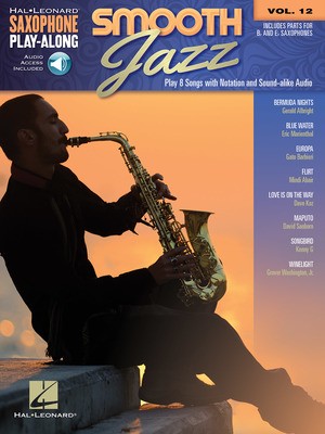 SMOOTH JAZZ SAX PLAYALONG V12 BK/OLA
