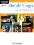 SIMPLE SONGS FOR FLUTE BK/OLA