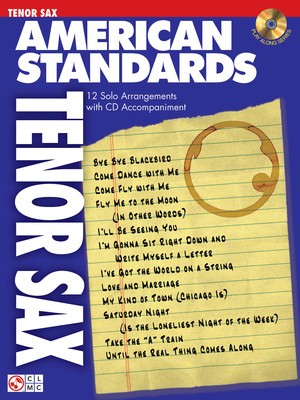 AMERICAN STANDARDS BK/CD TENOR SAX