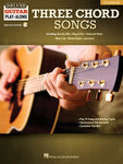 THREE CHORD SONGS DELUXE GUITAR PLAYALONG V12 BK/OLA