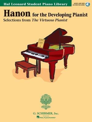 HLSPL HANON FOR DEVELOPING PIANIST BK/OLA