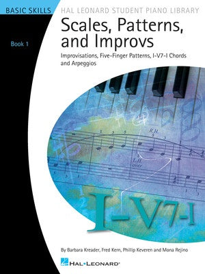 HLSPL SCALES PATTERNS AND IMPROVS BK 1 BOOK ONLY