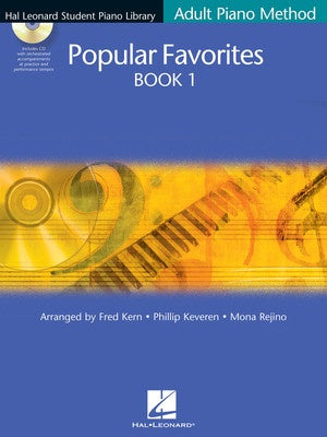 HLSPL ADULT PIANO POPULAR FAVORITES 1 BK/CD