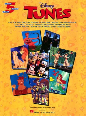 DISNEY TUNES FOR 5 FINGER PIANO