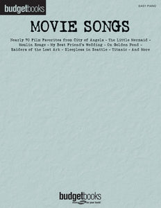 BUDGET BOOKS MOVIE SONGS EASY PIANO