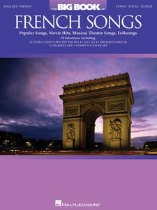 THE BIG BOOK OF FRENCH SONGS PVG
