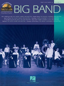 BIG BAND PIANO PLAY ALONG BK/CD VOL 21