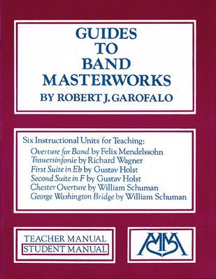 GUIDES TO BAND MASTERWORKS BK 1 STUDENT MAN