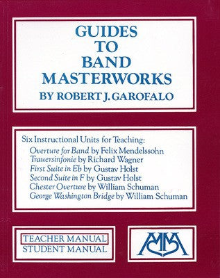 GUIDES TO BAND MASTERWORKS BK 1 TCHR MAN