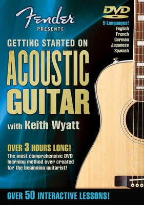 GETTING STARTED ON ACOUSTIC GUITAR DVD