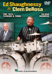 ED SHAUGHNESSY & CLEM DEROSA DVD BIG BAND DRUM