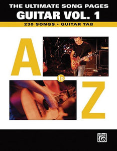 ULTIMATE SONG PAGES V1 A TO Z GTR TAB (O/P)