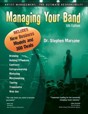 MANAGING YOUR BAND 5TH EDITION