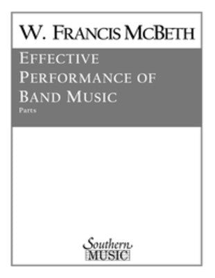 EFFECTIVE PERFORMANCE OF BAND MUSIC CB2 PARTS