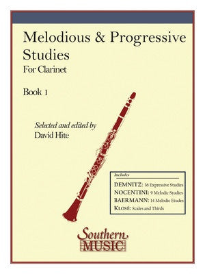 MELODIOUS AND PROGRESSIVE STUDIES BK 1 CLARINET